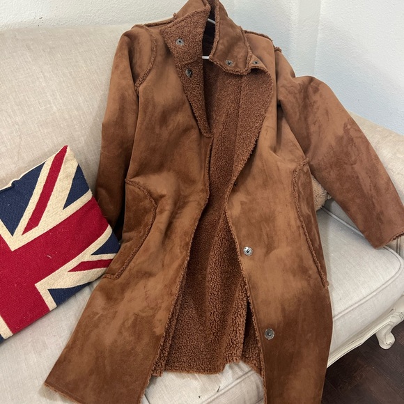 New Dark camel coat - Picture 5 of 6